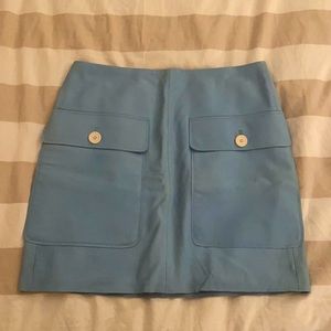 J.Crew Leather Mini Skirt